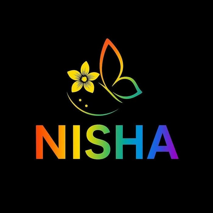 peace infused design named nisha name dp