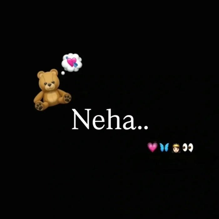 peaceful vibes surround neha name dp