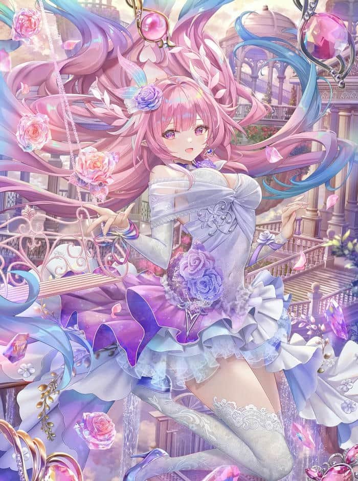 pink dp for girls cartoon facebook