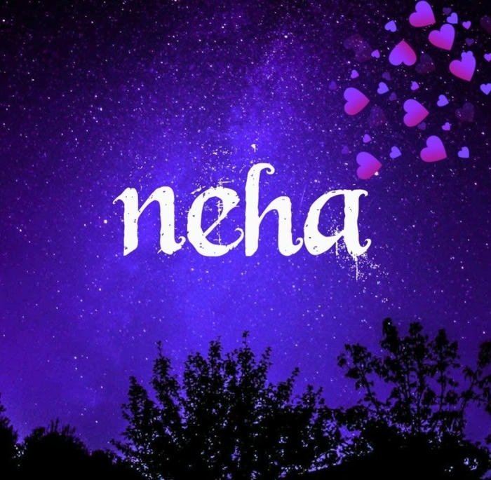 pure feeling translated into neha name dp
