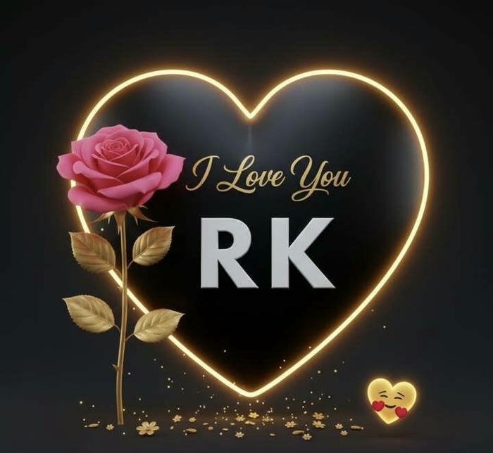 rk name dp bold minimal style