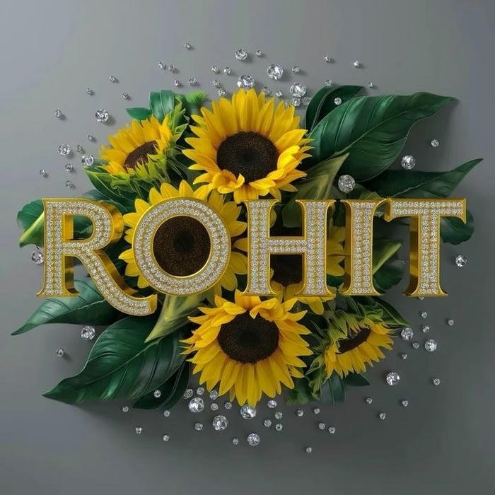 rohit name dp clean modern classy look