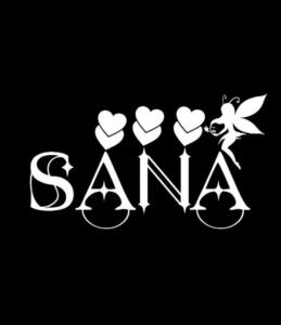 sana name dp dreamy cute smile vibes