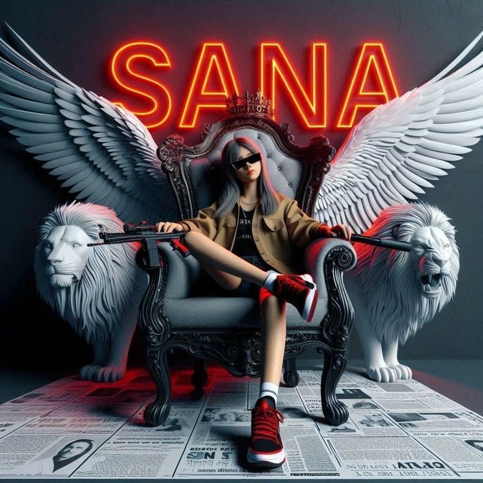 sana name dp gentle beautiful smiling girl