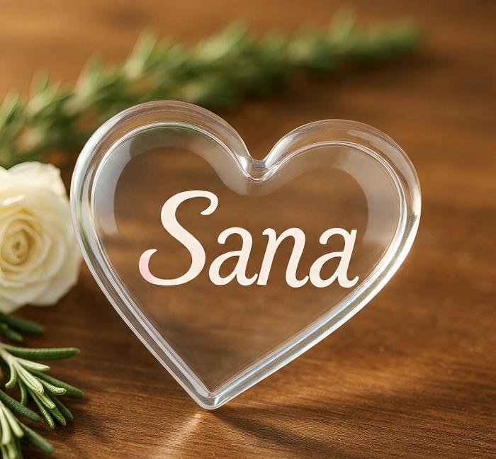 sana name dp golden sunset light mood