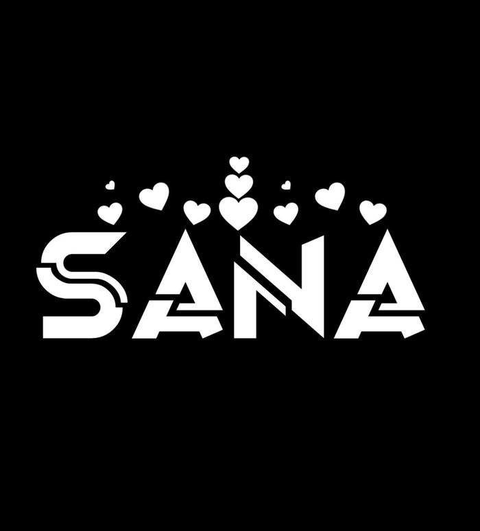 sana name dp sweet innocent look aesthetic