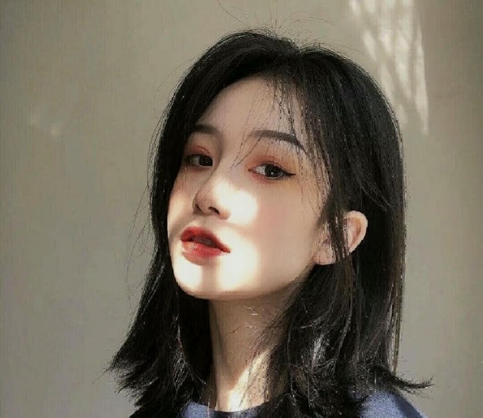 short hair cute girl dp profile