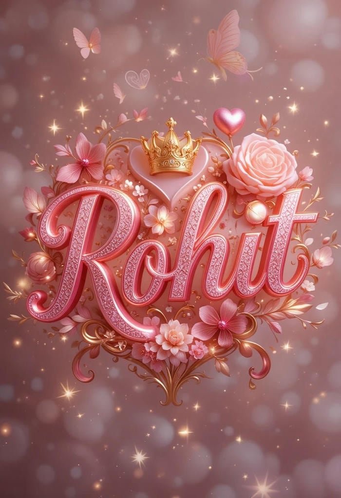 silent power look rohit name dp