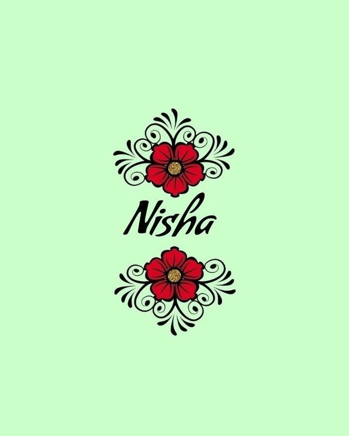 silent warmth glowing inside nisha name dp