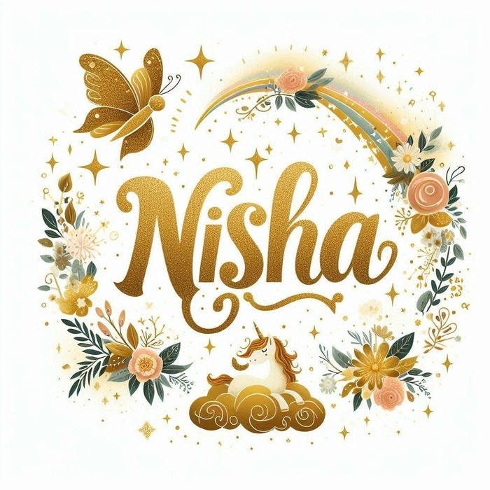 soft focus soul styled as nisha name dp