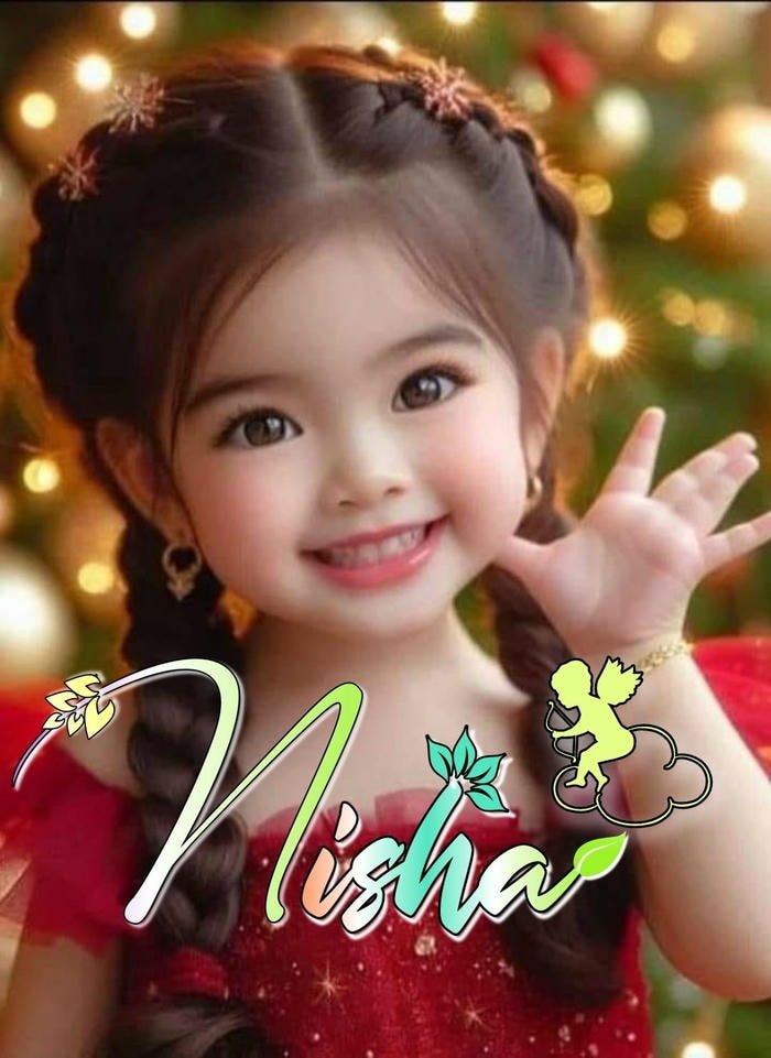 soothing energy framed into nisha name dp