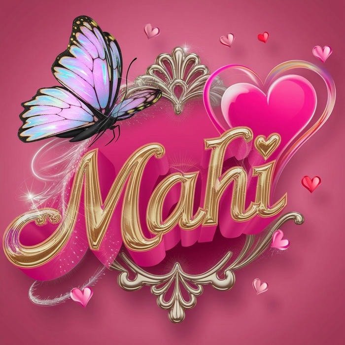 story of self love mahi name dp
