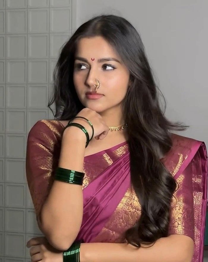 Marathi girls dp casual style image