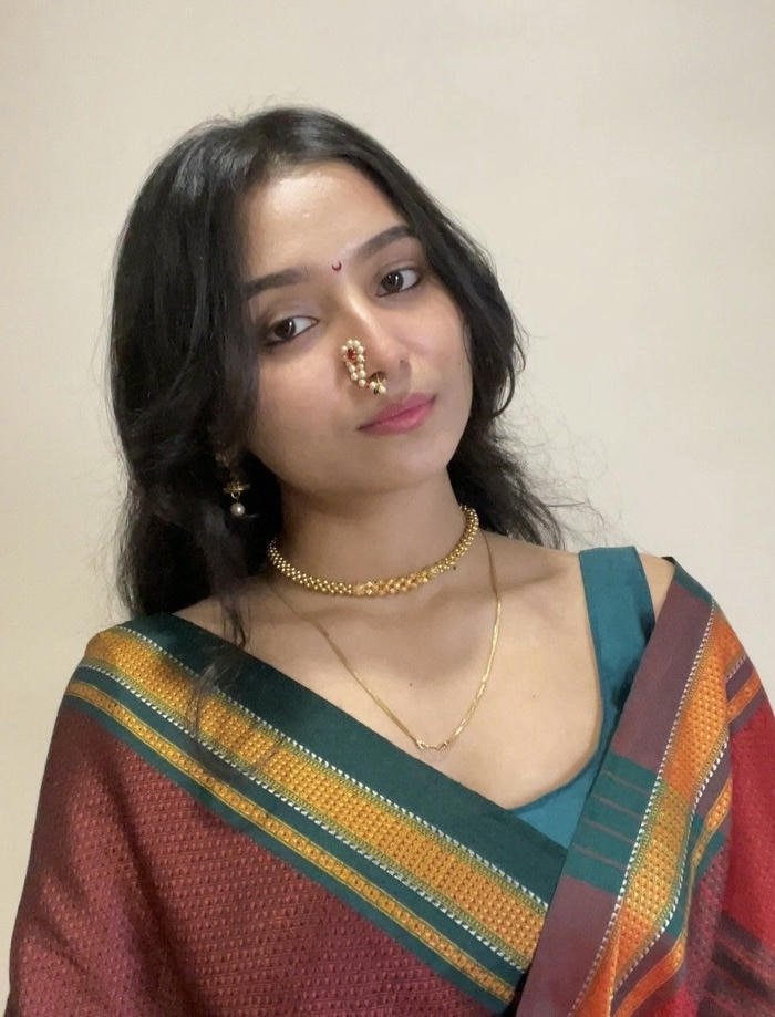 Village Marathi girls dp beautiful image