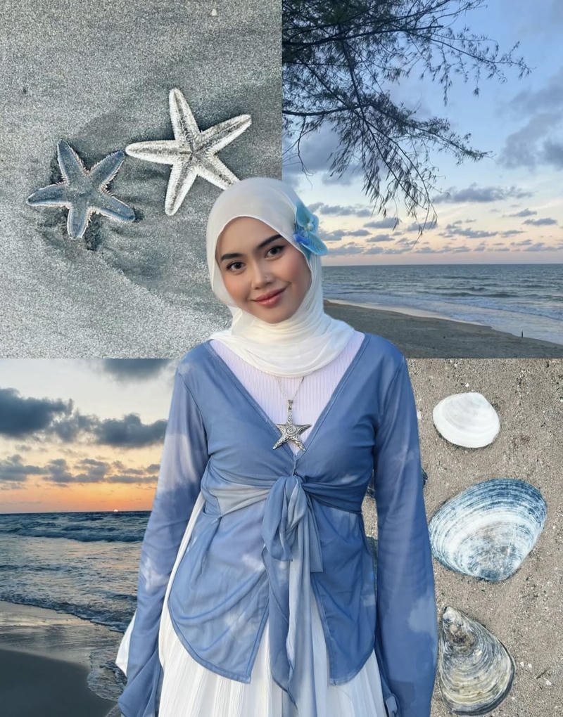 Aesthetic muslim girls WhatsApp dp dreamy background
