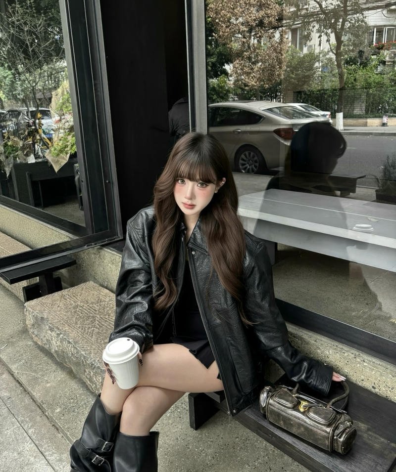 Attitude girl dp for whatsapp chill vibe relaxed cool energy