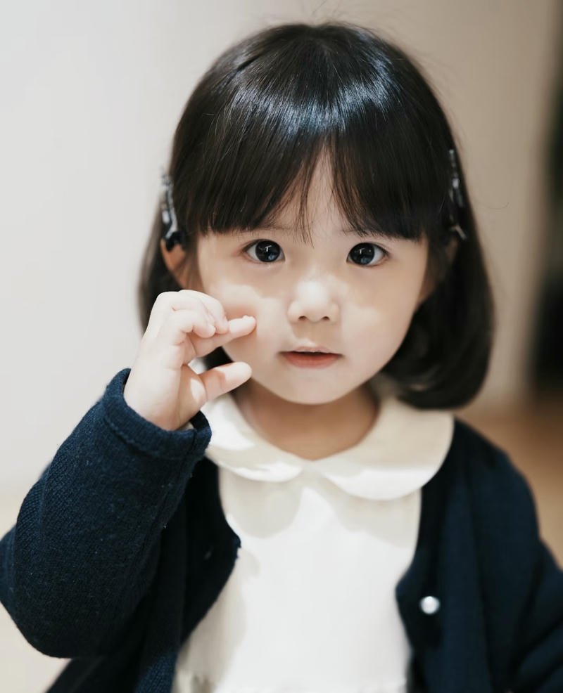 Baby joy cute baby girl pic dp bright happy vibe