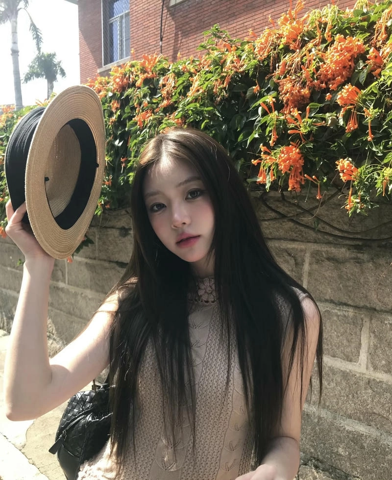 Cool vibe girl whatsapp dp image relaxed attitude look