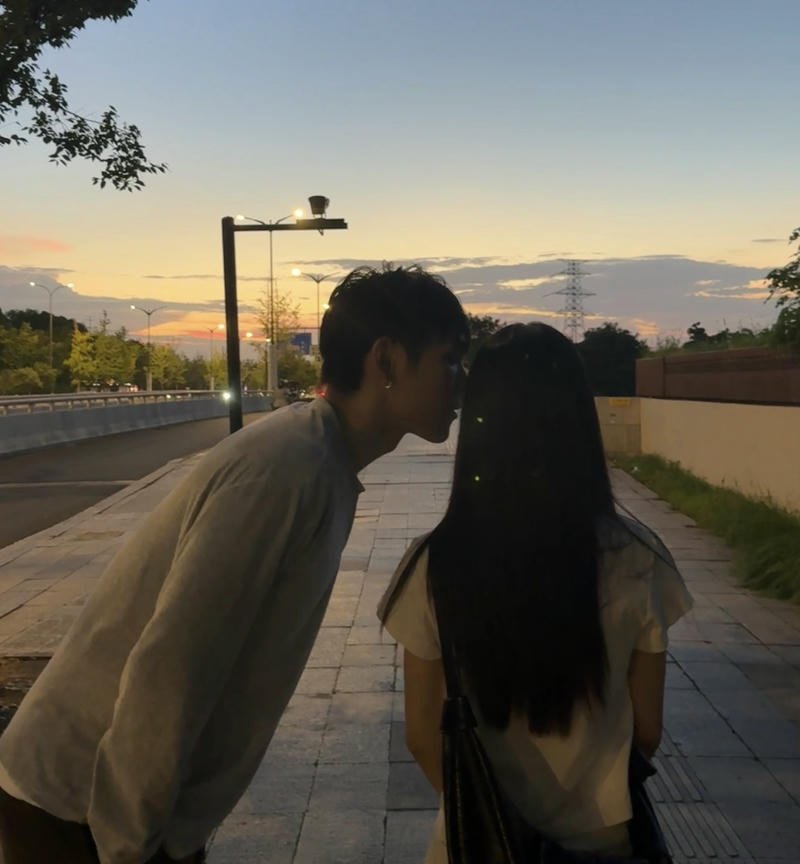 Dark aesthetic boy and girl dp mysterious couple vibe