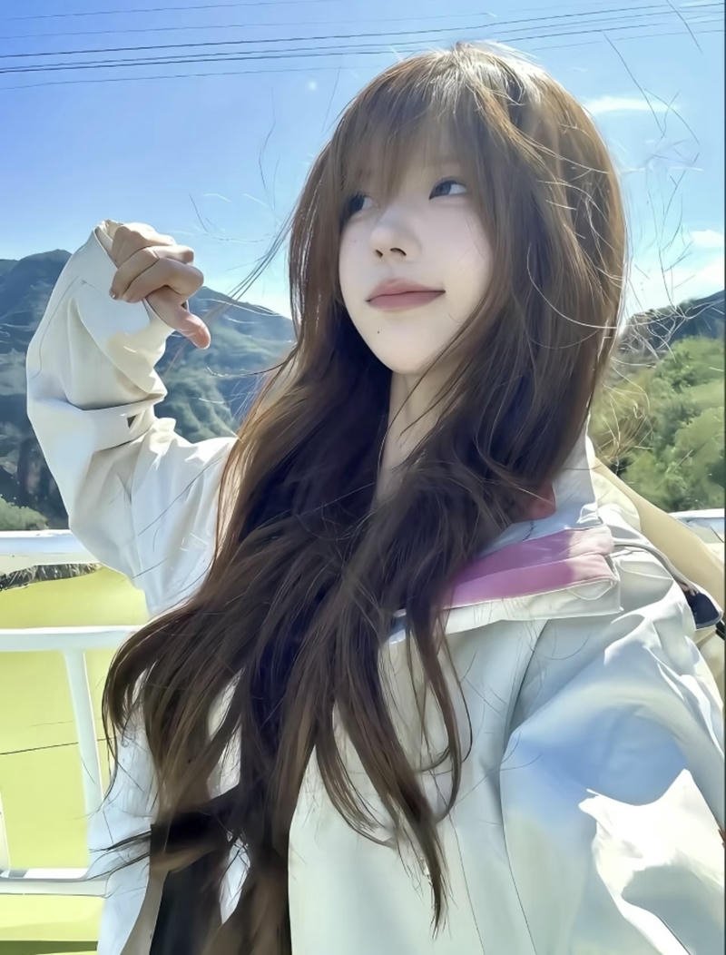 Dreamy vibe girl for dp pic soft aesthetic glow