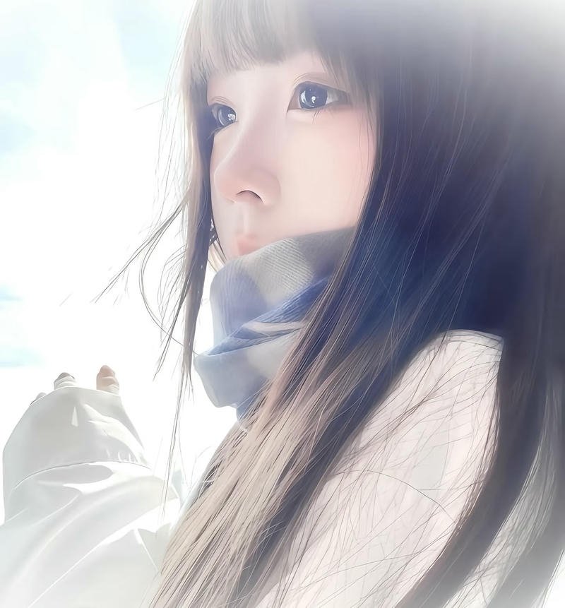 High quality portrait glowing skin girls dp hd