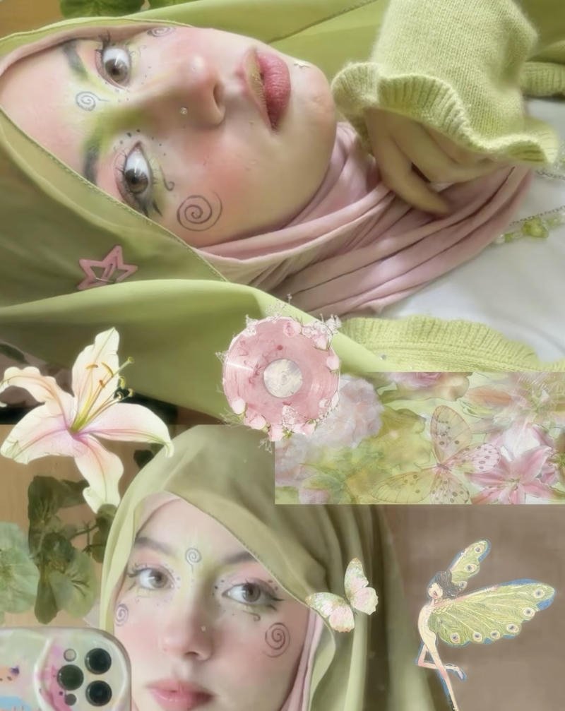 Hijab style muslim girls WhatsApp dp gentle beauty vibe