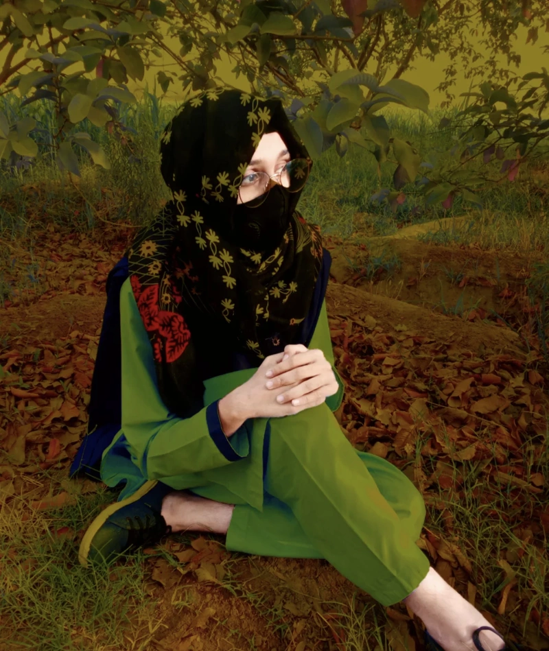 Minimal aesthetic dp for islamic girl simple calm look