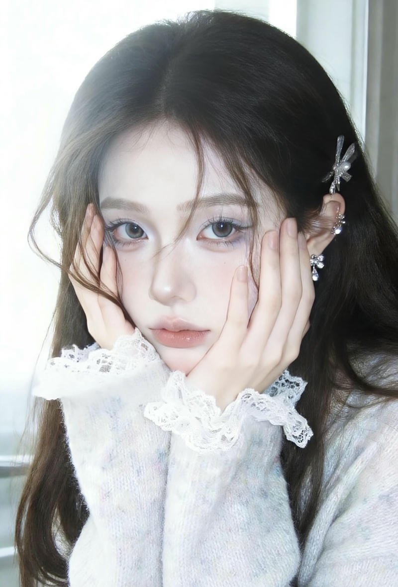 Minimal clean sharp aesthetic girls dp hd vibe