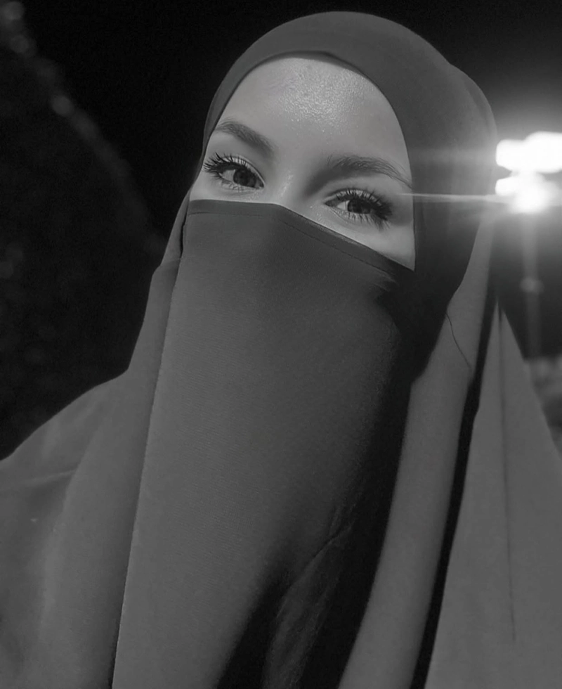 Minimal modest dp for islamic girl clean soft aesthetic