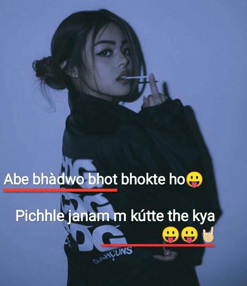 Powerful classy energy with confident bold style attitude girl shayari dp