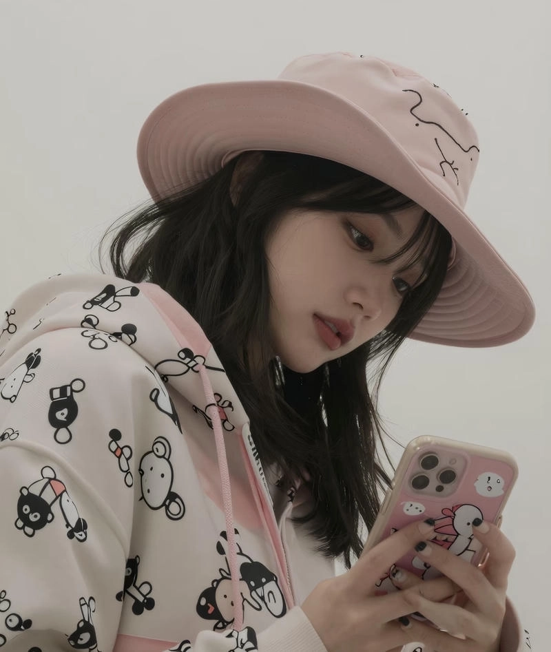 Pretty girl whatsapp dp image soft makeup natural vibe