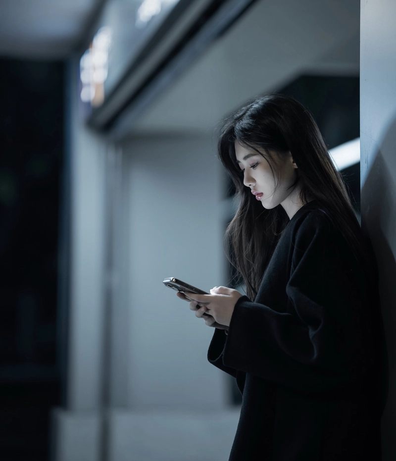 Rainy night alone sad girl dp cold lonely feeling