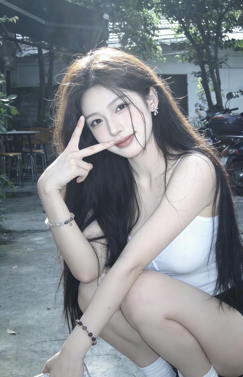 Romantic vibe stylish dp for girls gentle mood