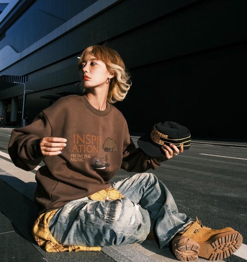 Street style trendy stylish cool dp for girls look