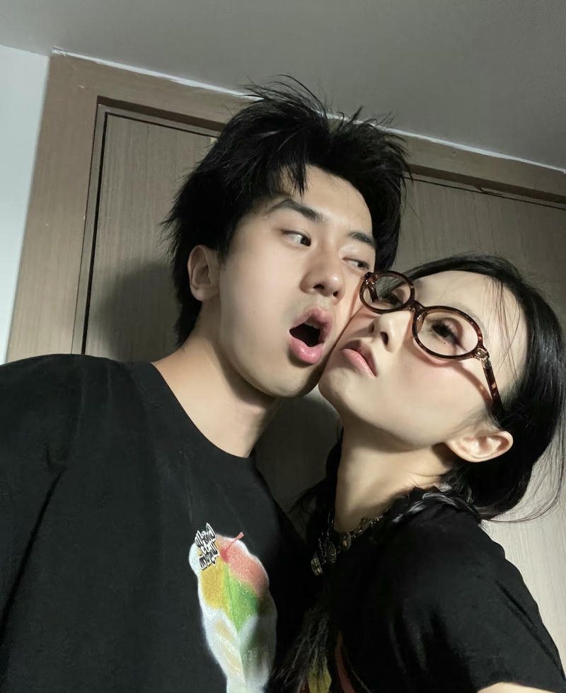 Stylish boy and girl dp modern fashion aesthetic