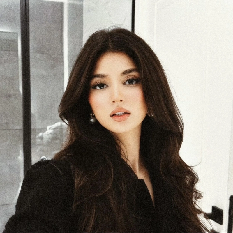 Stylish girl dp with dreamy lighting cozy atmosphere