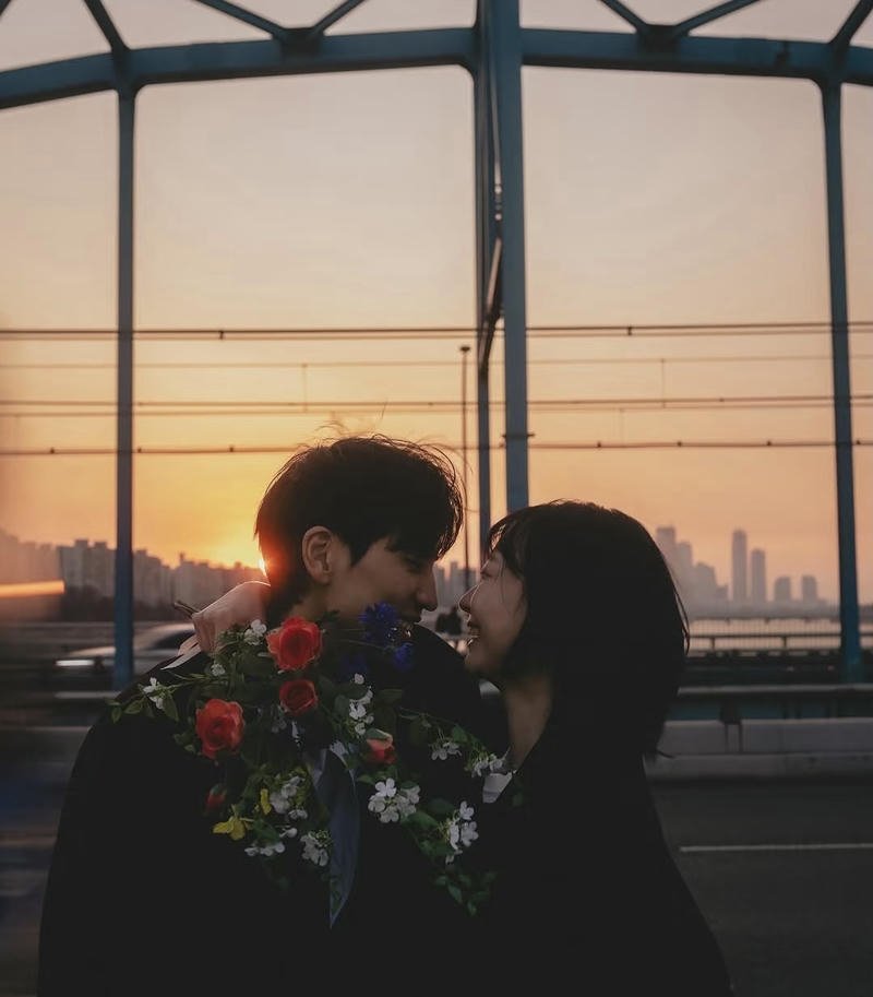 Vintage boy and girl dp nostalgic romantic vibe