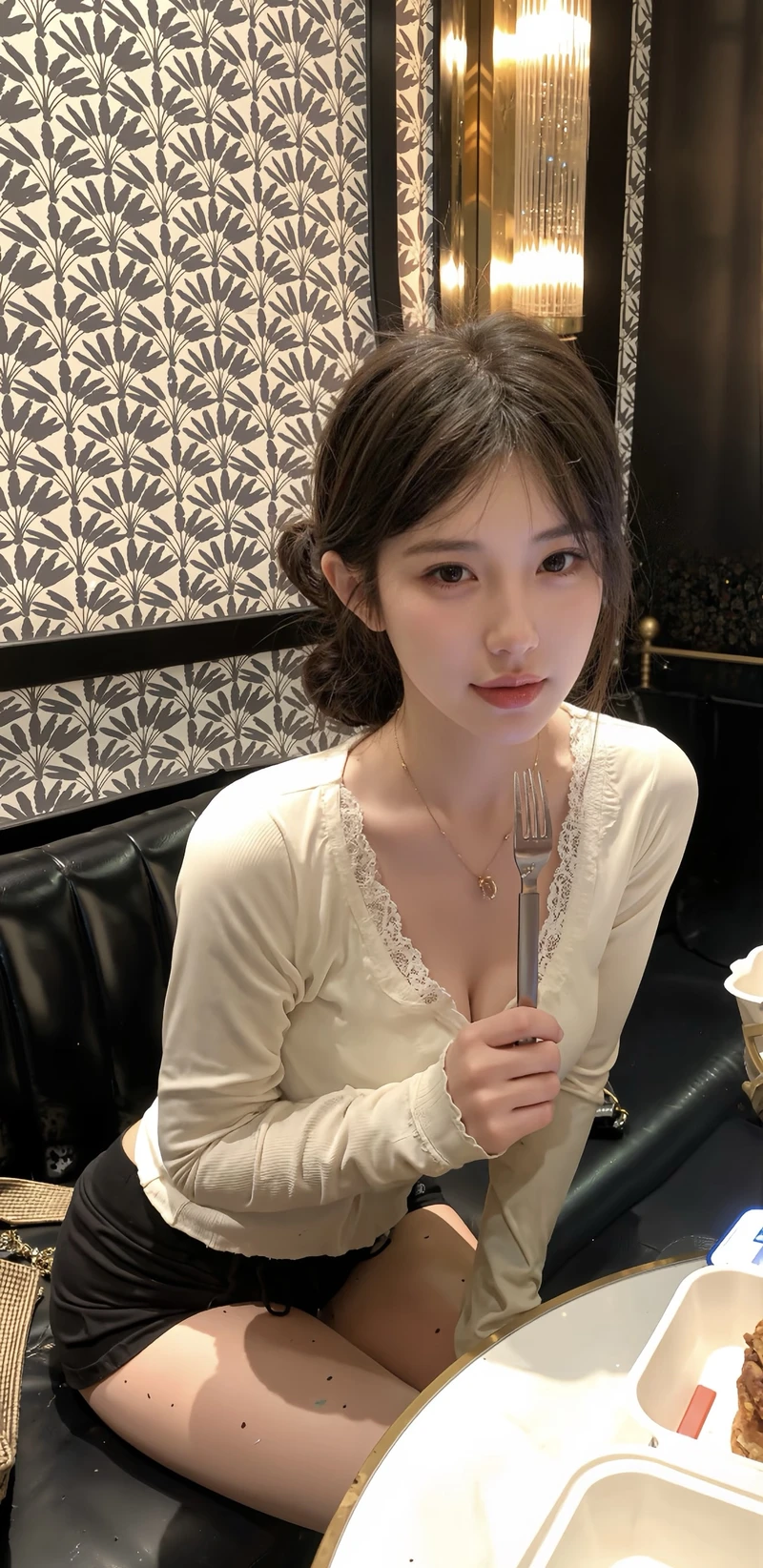 Aesthetic glow girls dp wallpaper smooth skin look
