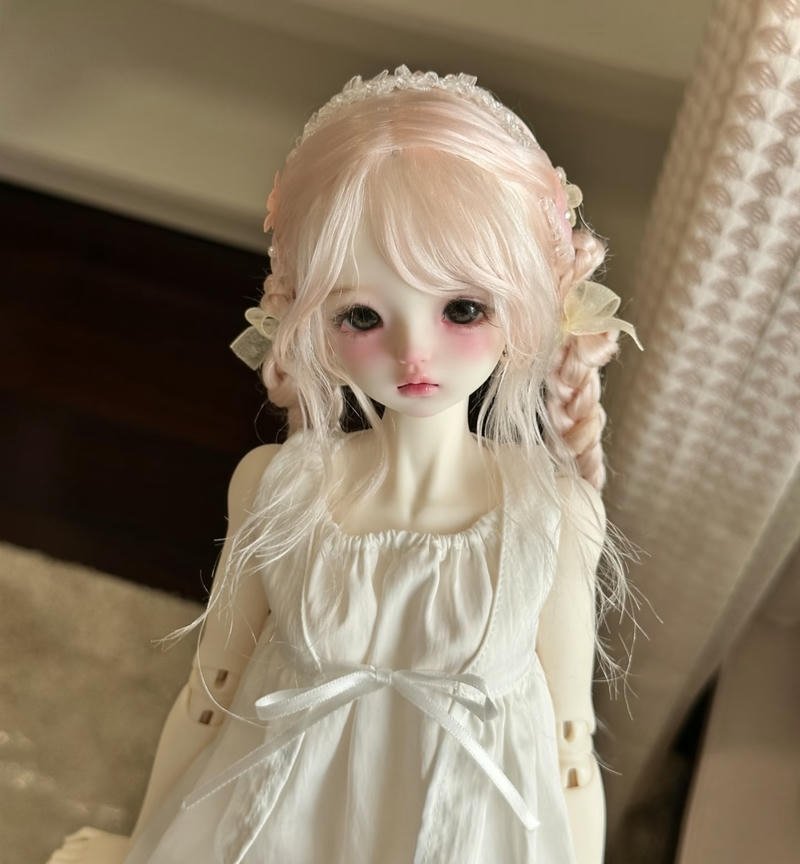 Aesthetic portrait girls doll dp smooth flawless vibe