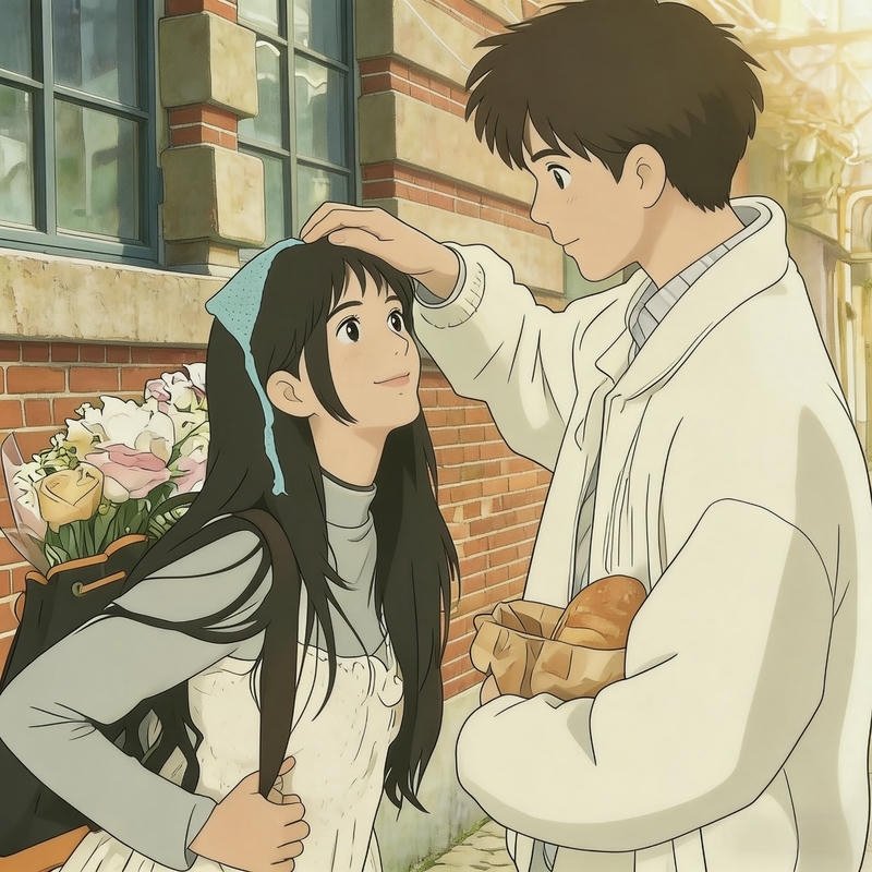 Aesthetic profile couple dp anime for instagram users