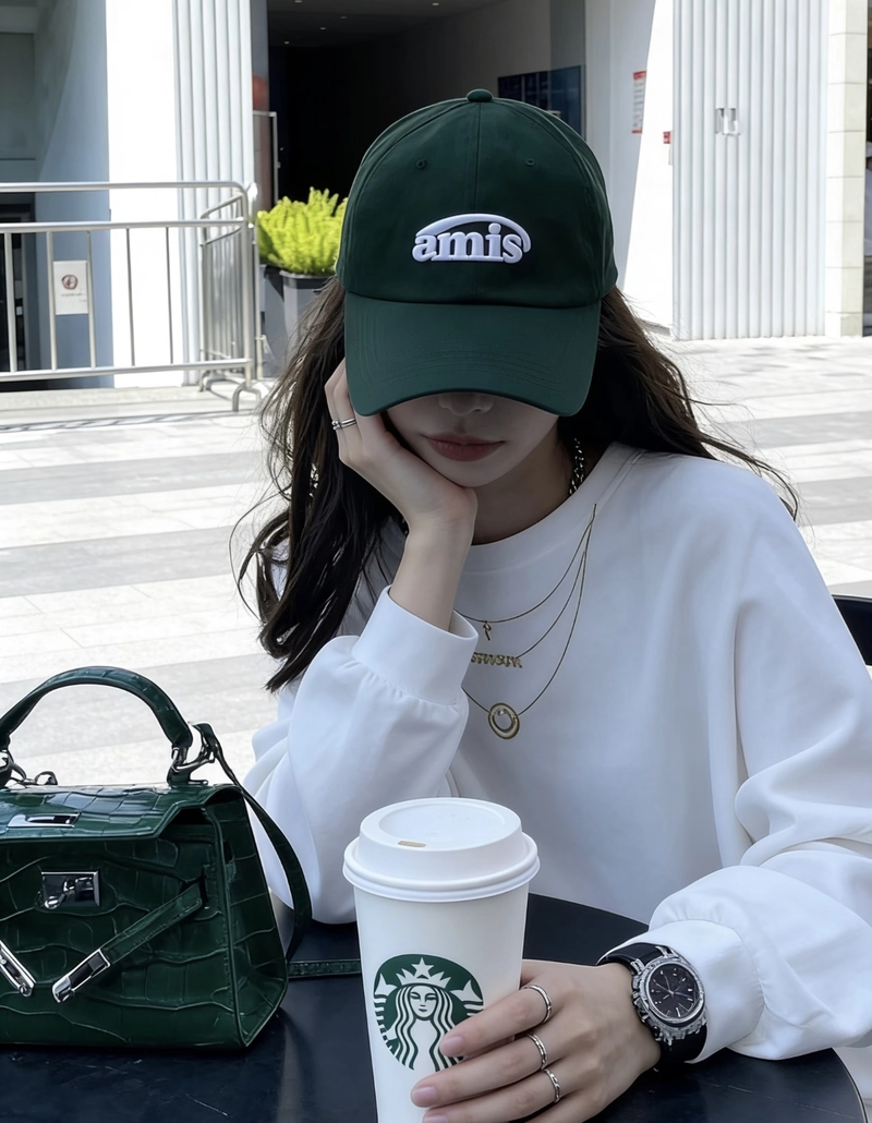 Chic street pose stylish cap girl dp trendy cool vibe