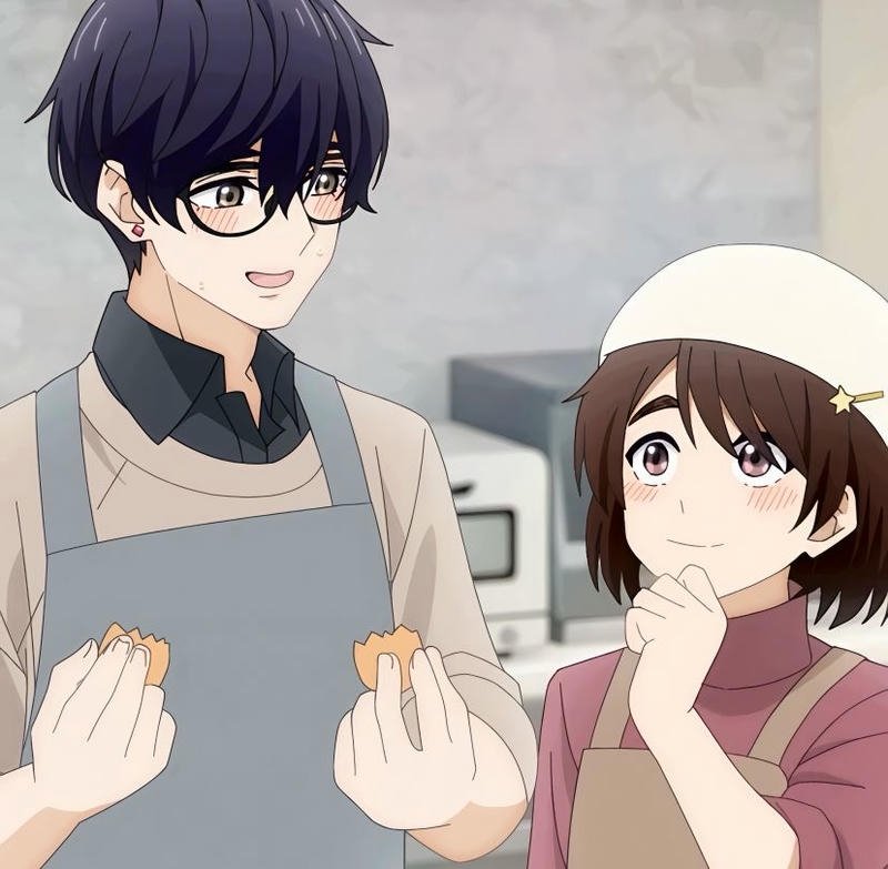 Cookinh couple dp anime for instagram aesthetic inspiration