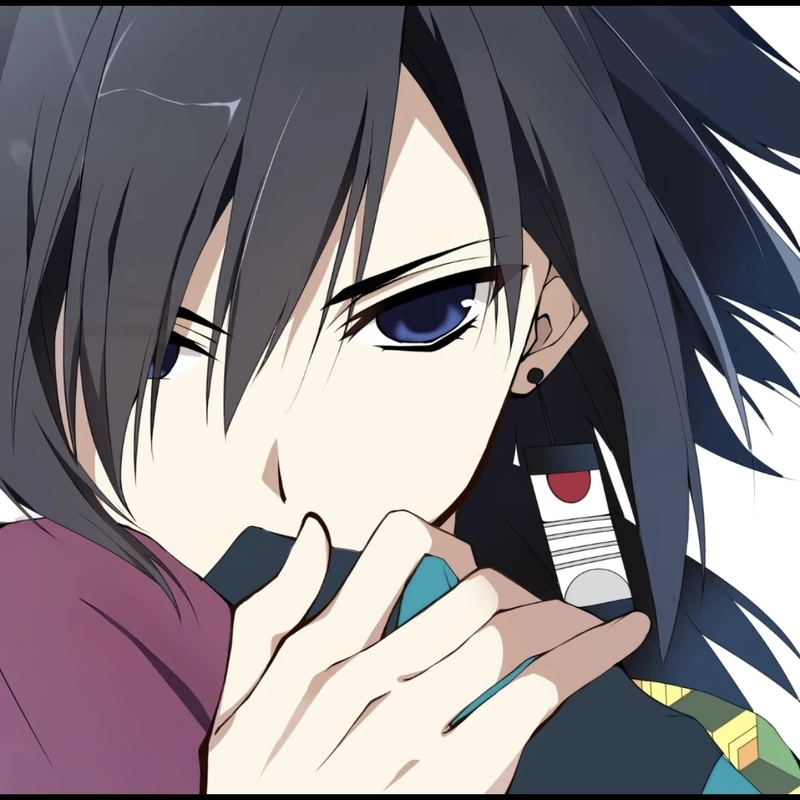 Cool anime girl dp for instagram with dark style