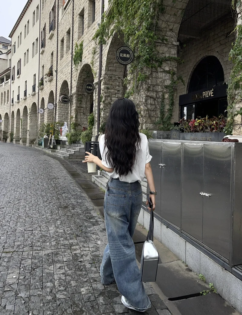 Cool casual fashion jeans top stylish girl dp trendy aesthetic