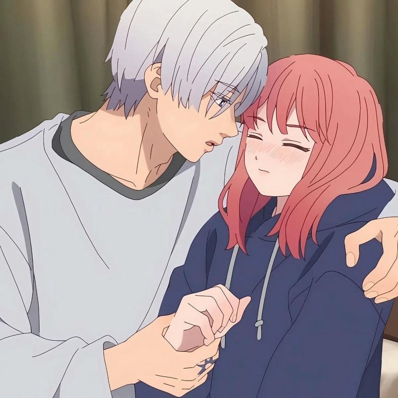 Cozy bedroom anime aesthetic icons for couples couple dp anime