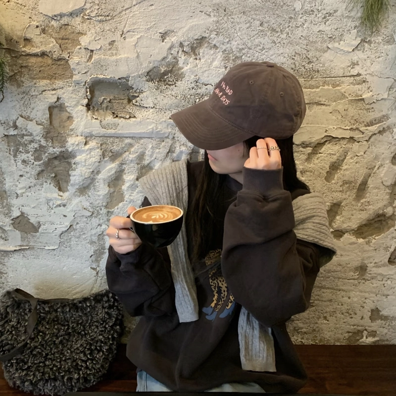 Cozy sweater weather with warm coffee cup cute girl with coffee cup dp
