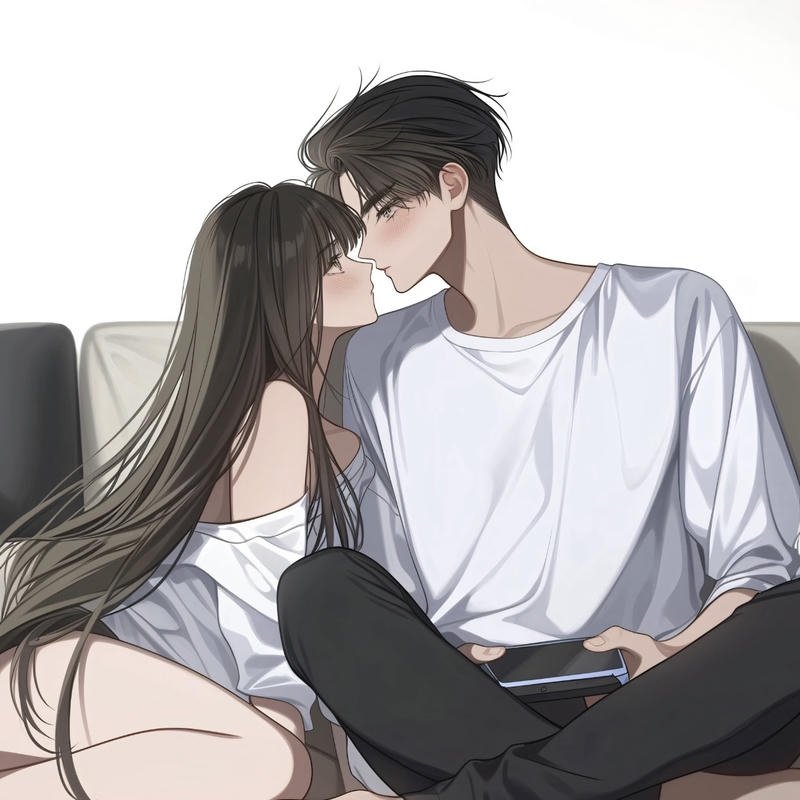 Cute couple dp anime for instagram love theme