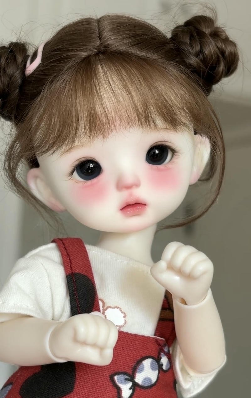 Cute pose girls doll dp adorable tiny doll look