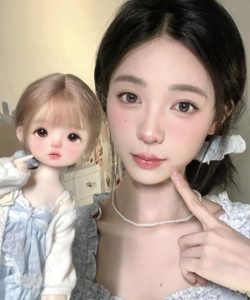 HD quality girls doll dp sharp detail pretty face