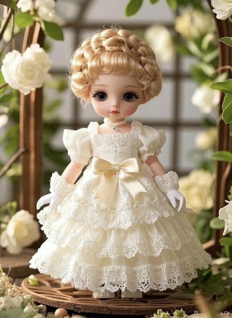 Innocent vibe girls doll dp soft pure aesthetic